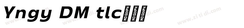 Yingyai DEMO Italic字体转换